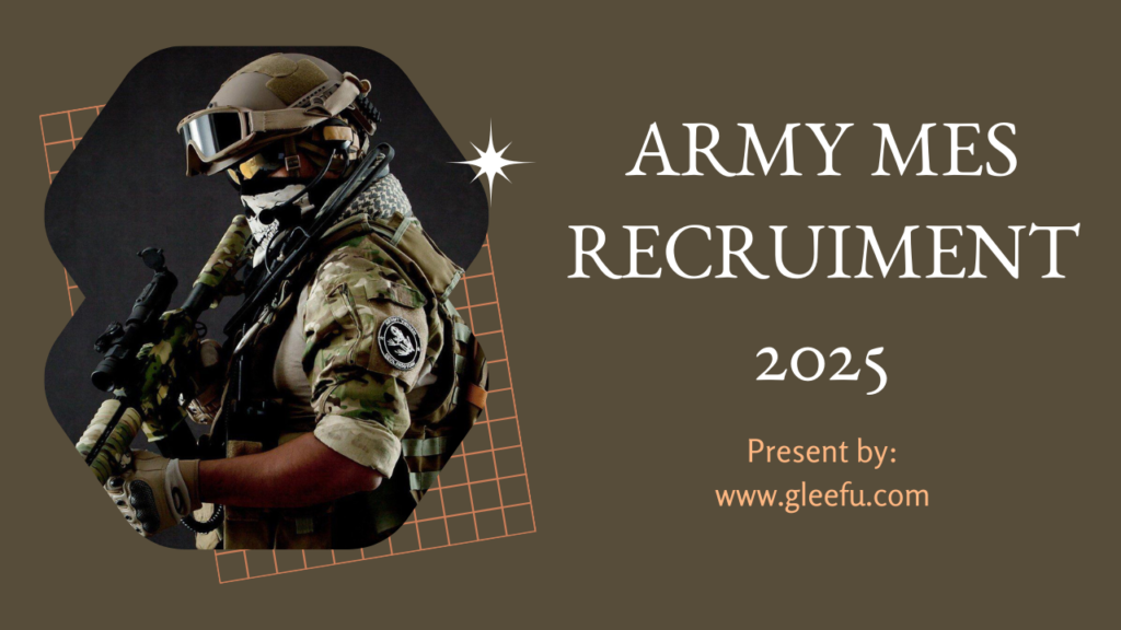 Army MES Recruitment 2025