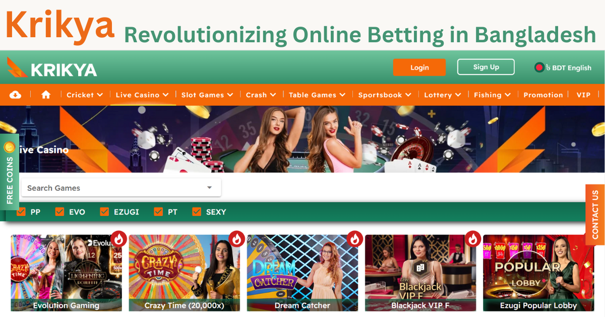 Krikya: Revolutionizing Online Betting in Bangladesh