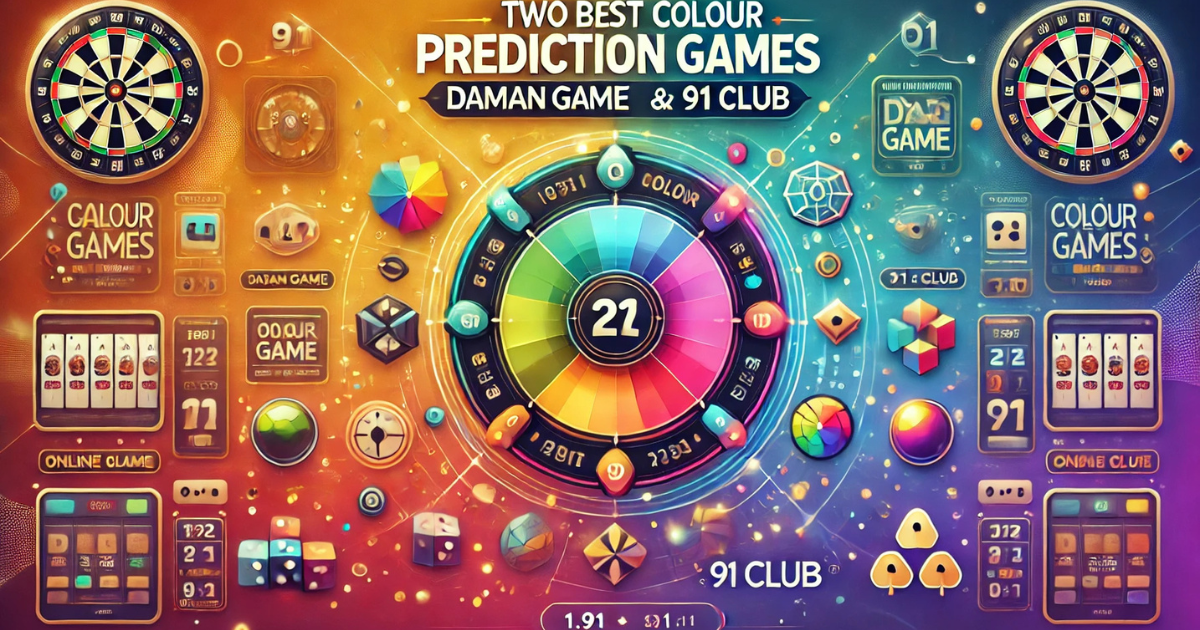 Two Best Colour Prediction Games: Daman Game and 91 Club